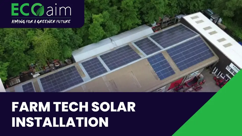 Farm Tech Solar Installation by Ecoaim
